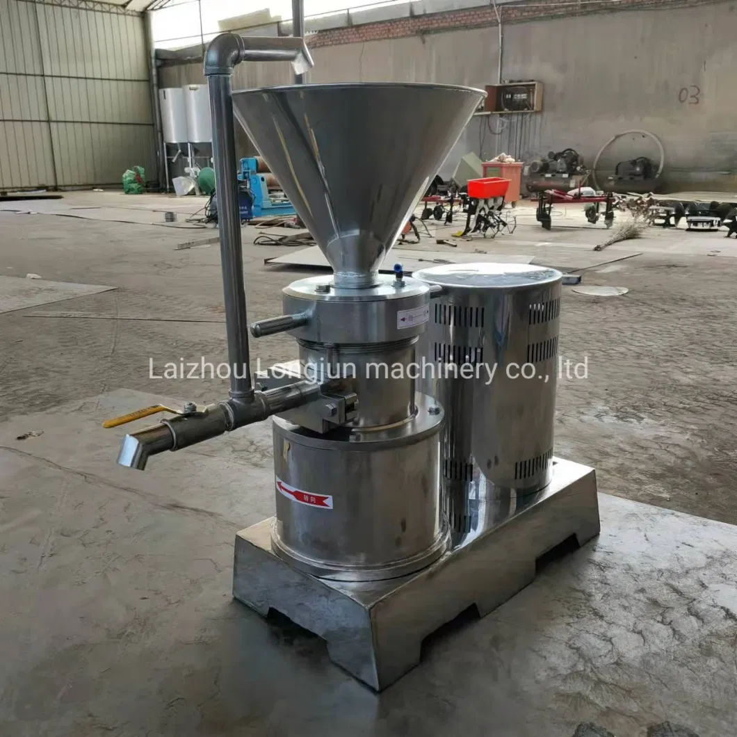 Factory Price Peanut Butter Production Line Colloid Mill Peanut Butter Machine