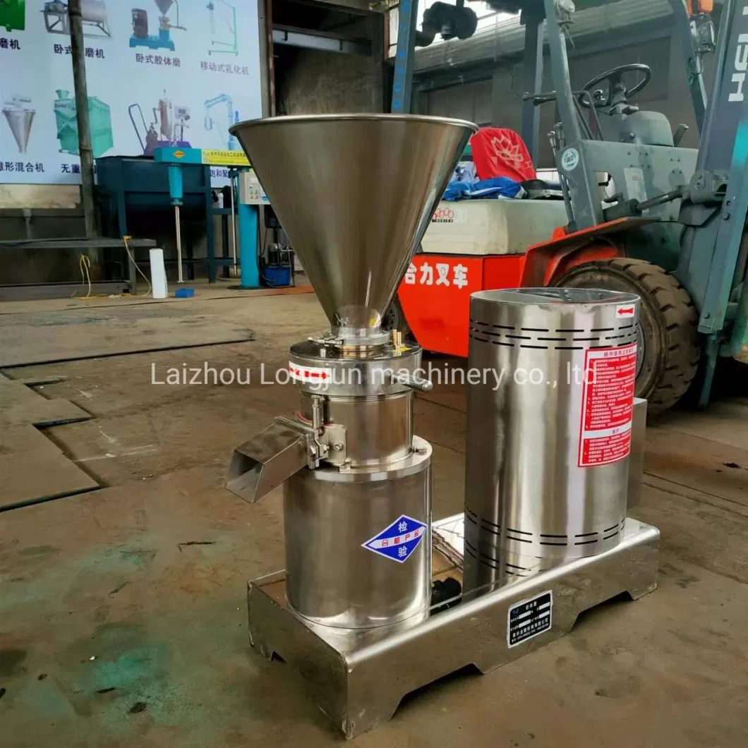 Factory Price Peanut Butter Production Line Colloid Mill Peanut Butter Machine